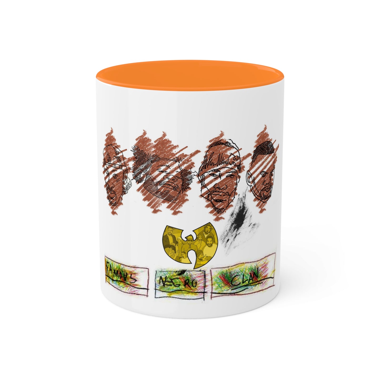 Famous Negro Clan - Colorful Mugs, 11oz