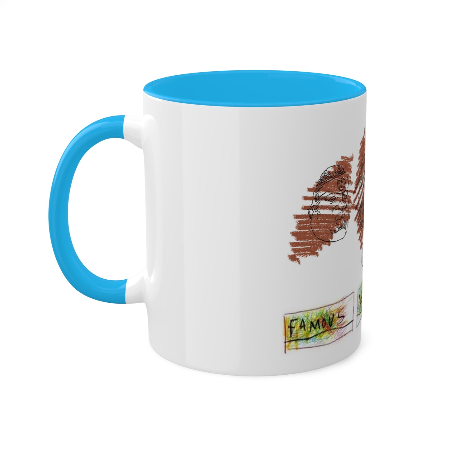 Famous Negro Rappers - Colorful Mugs, 11oz