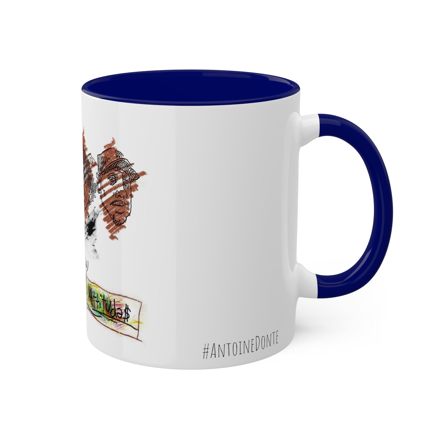 Famous Negro Rappers with an attitude #2 - Colorful Mugs, 11oz