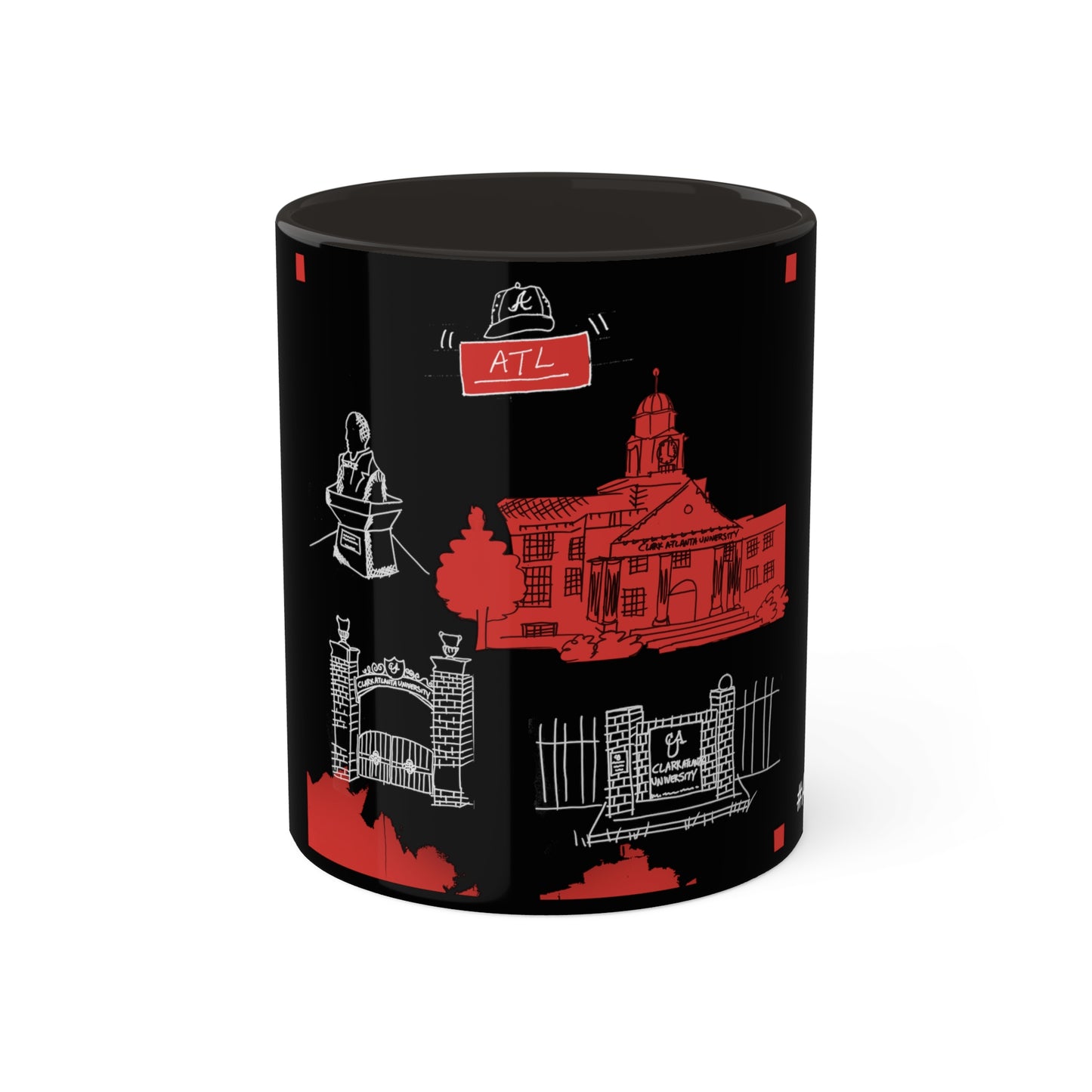 Clark Atlanta University - Colorful Mugs, 11oz