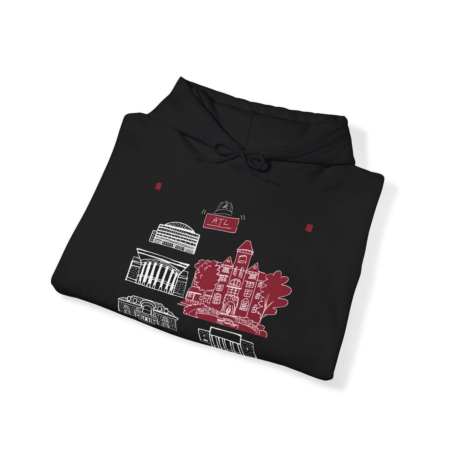 Morehouse College Unisex Heavy Blend™ Hooded Sweatshirt
