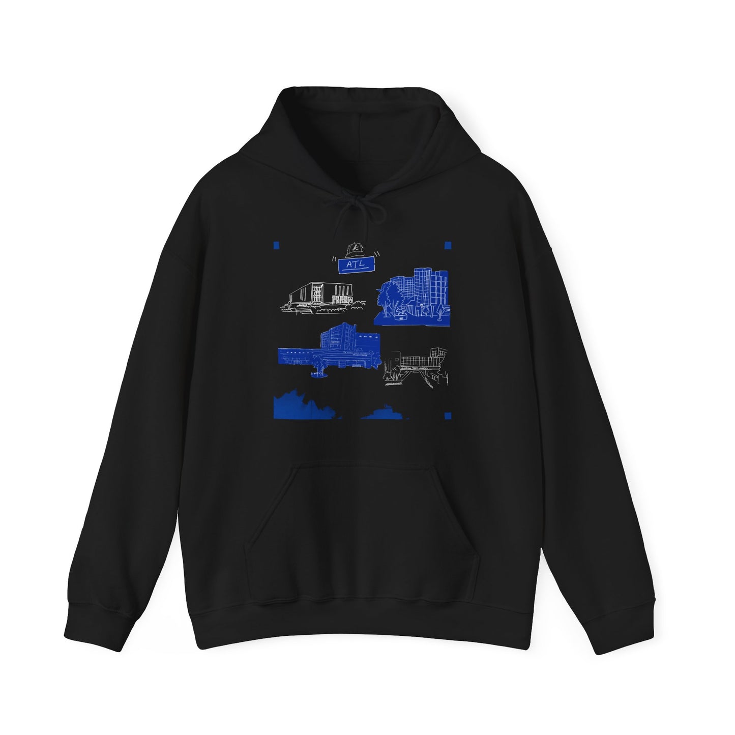 Georgia State University - Unisex Heavy Blend™ Hooded Sweatshirt