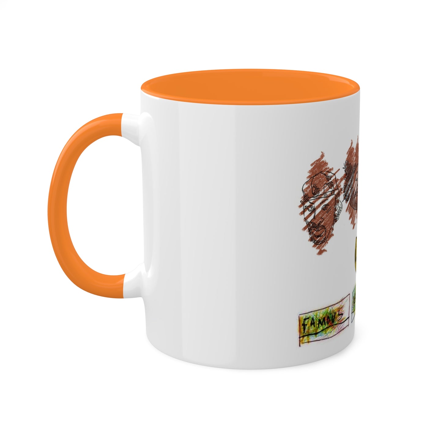 Famous Negro Clan - Colorful Mugs, 11oz