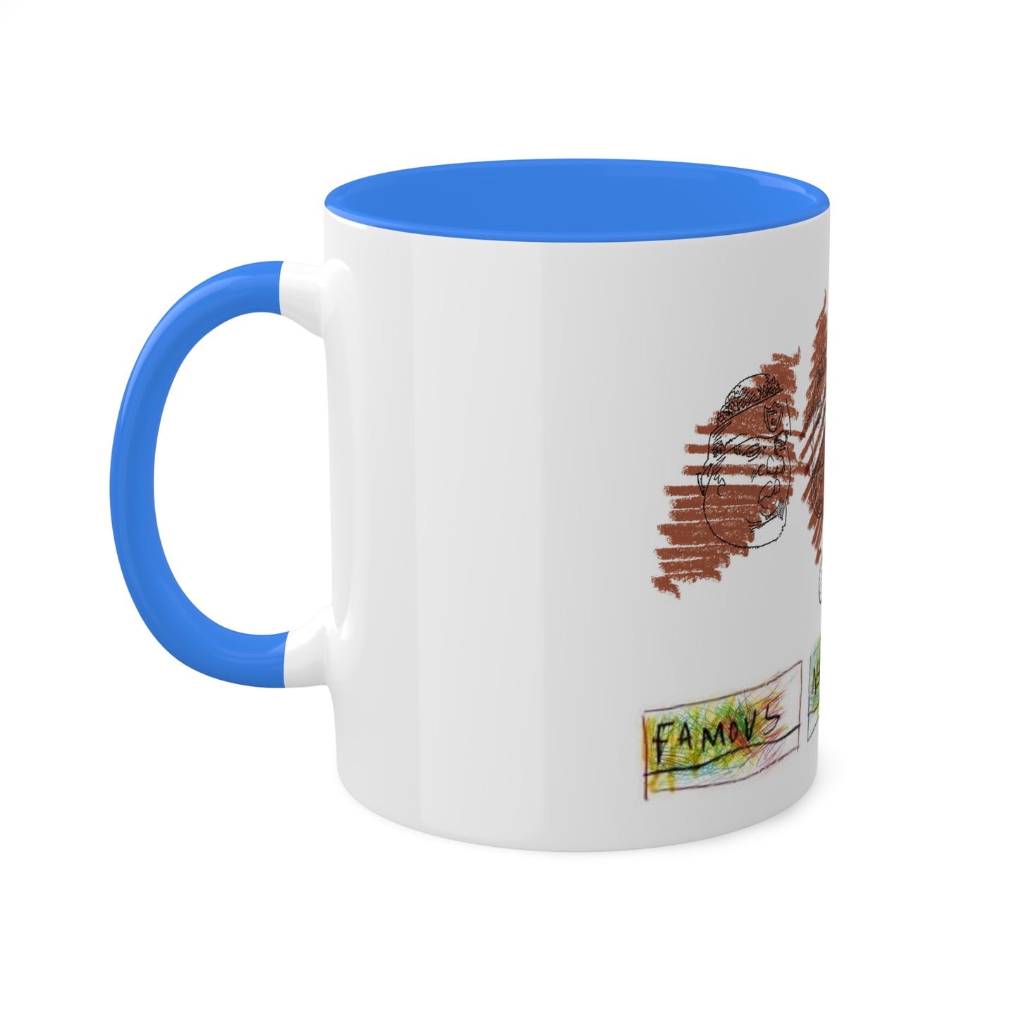 Famous Negro Rappers - Colorful Mugs, 11oz