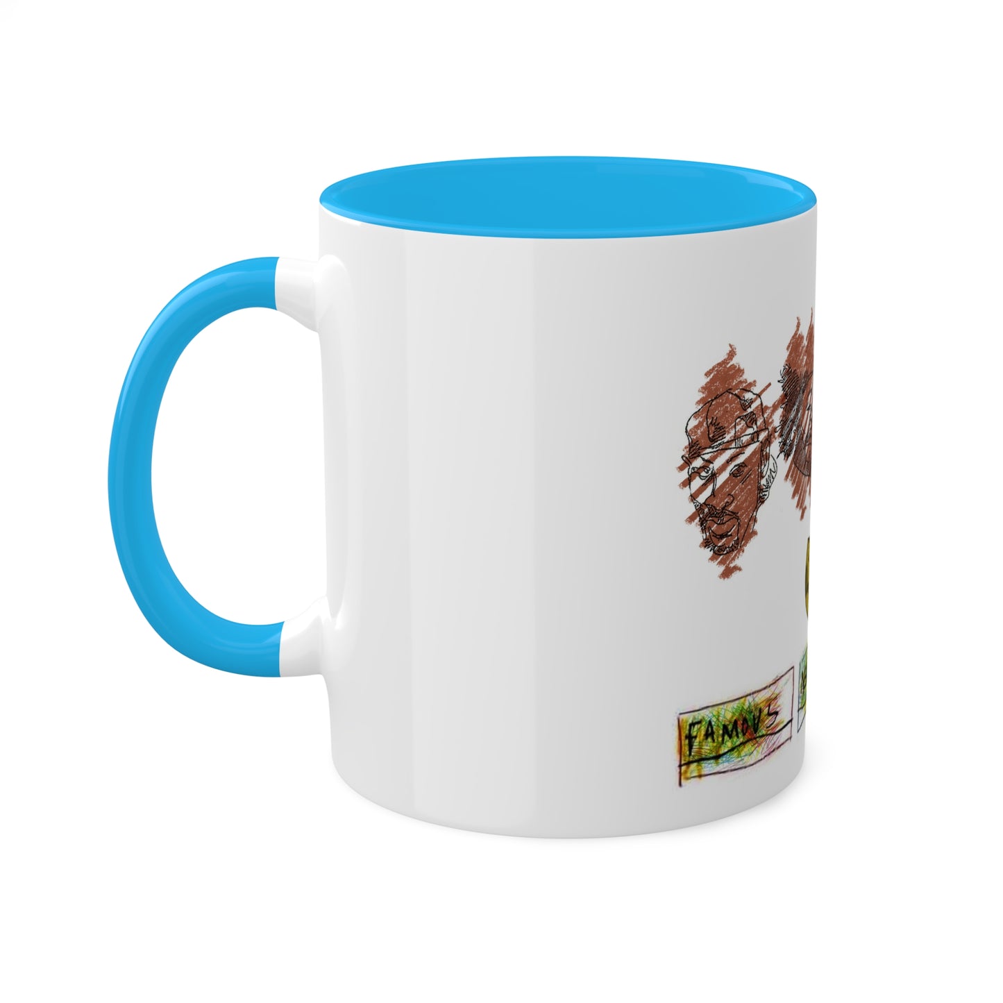 Famous Negro Clan - Colorful Mugs, 11oz