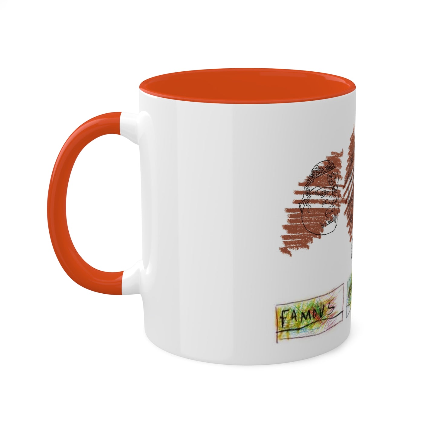 Famous Negro Rappers - Colorful Mugs, 11oz