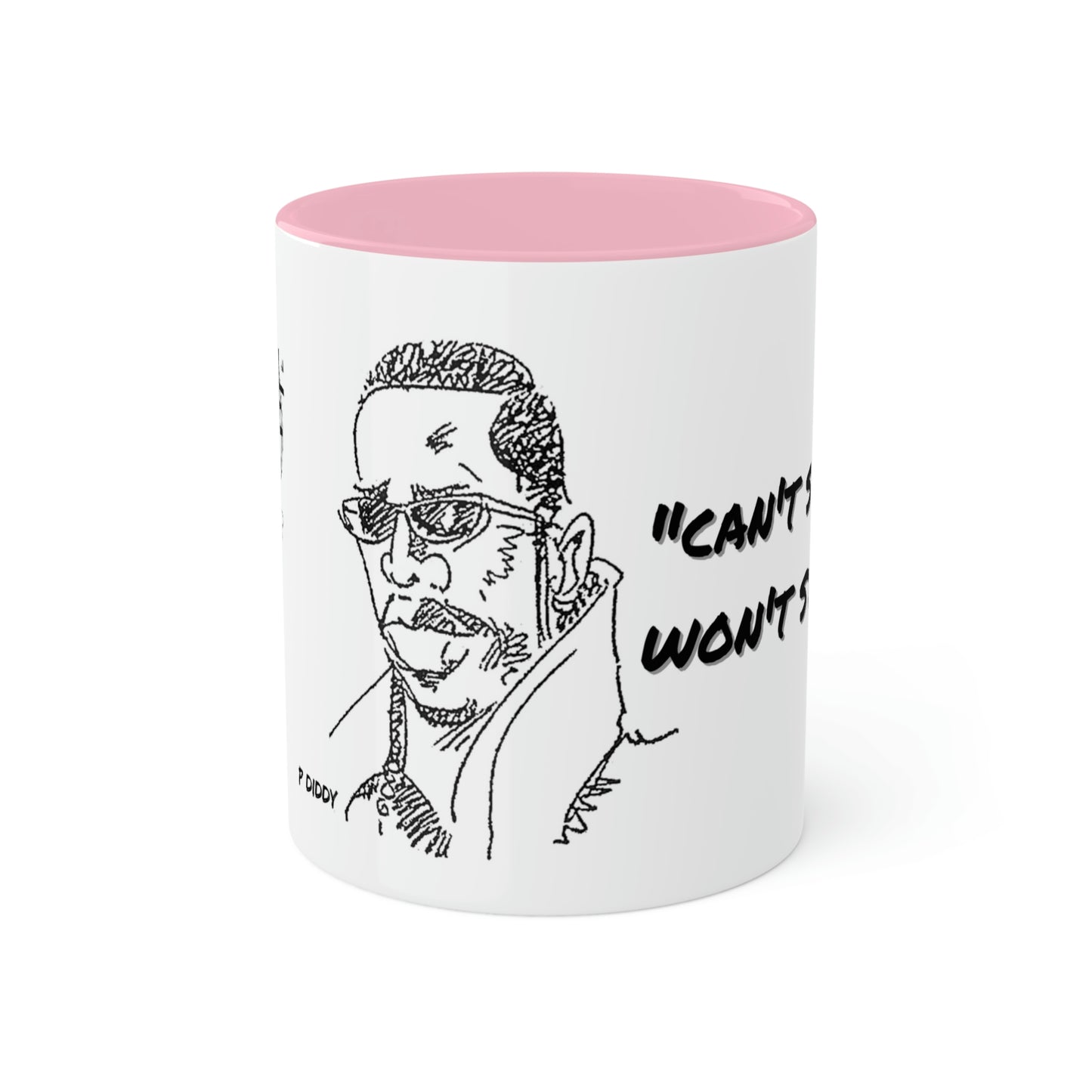 P Diddy #Love #CantStopWontStop - Colorful Mugs, 11oz