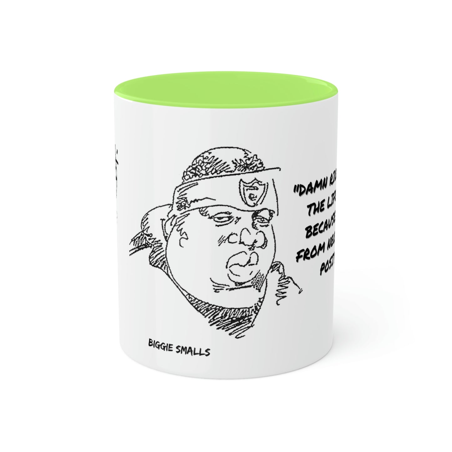 Biggie Smalls #B.I.G. #BiggieSmalls - Colorful Mugs, 11oz