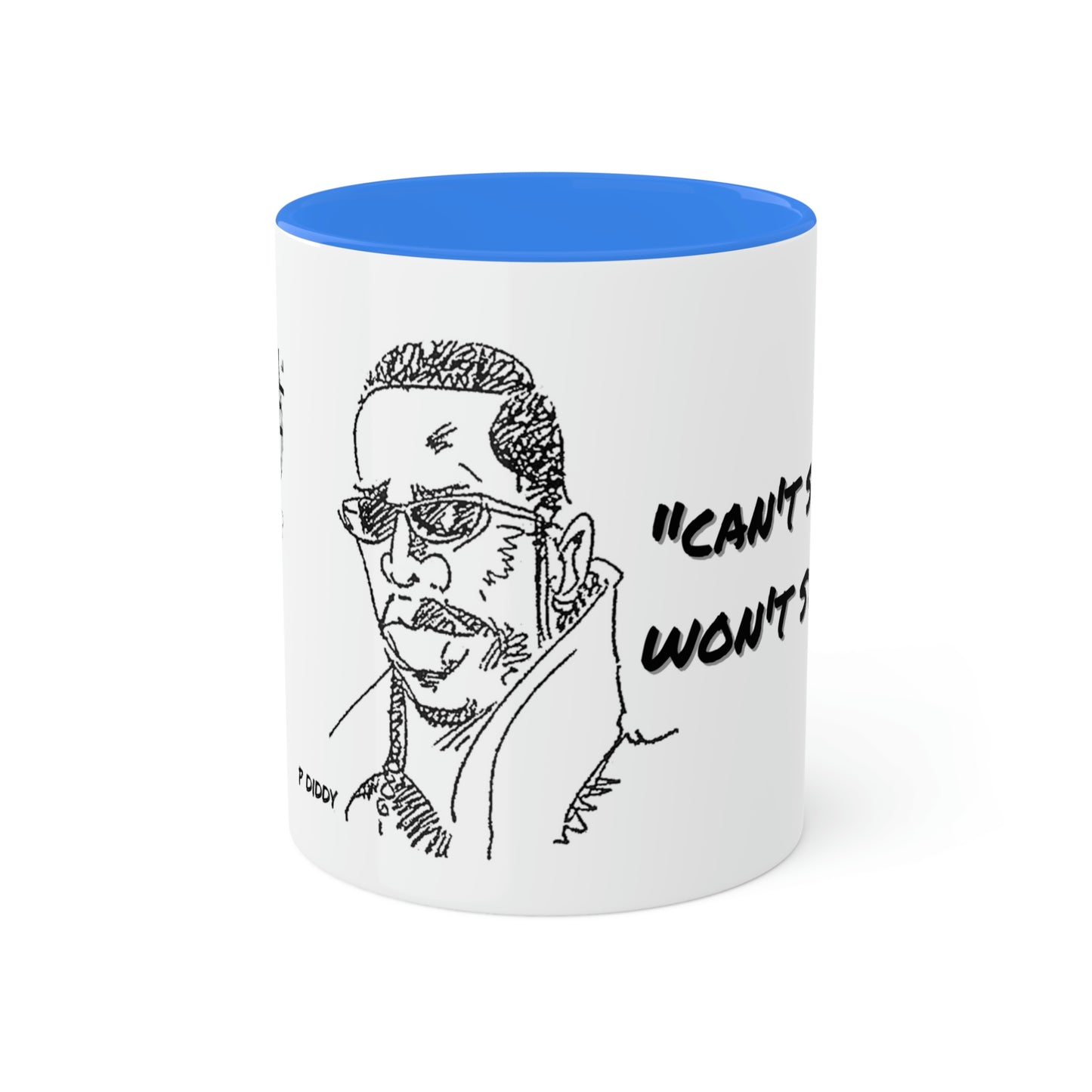 P Diddy #Love #CantStopWontStop - Colorful Mugs, 11oz