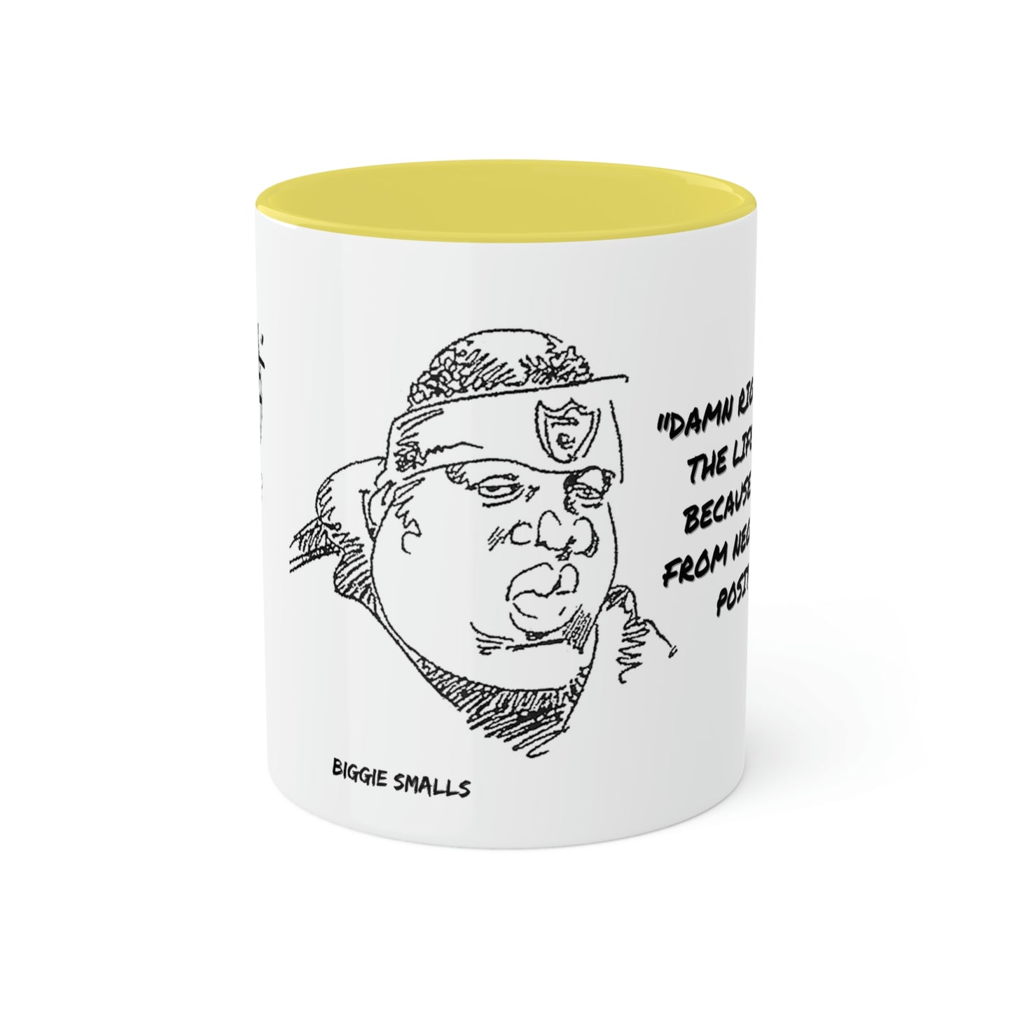 Biggie Smalls #B.I.G. #BiggieSmalls - Colorful Mugs, 11oz