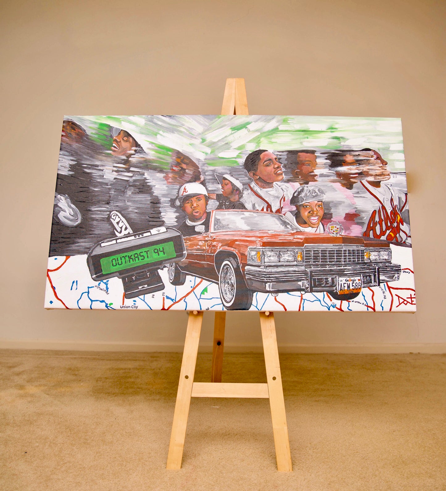 Outkast Canvas Painting
