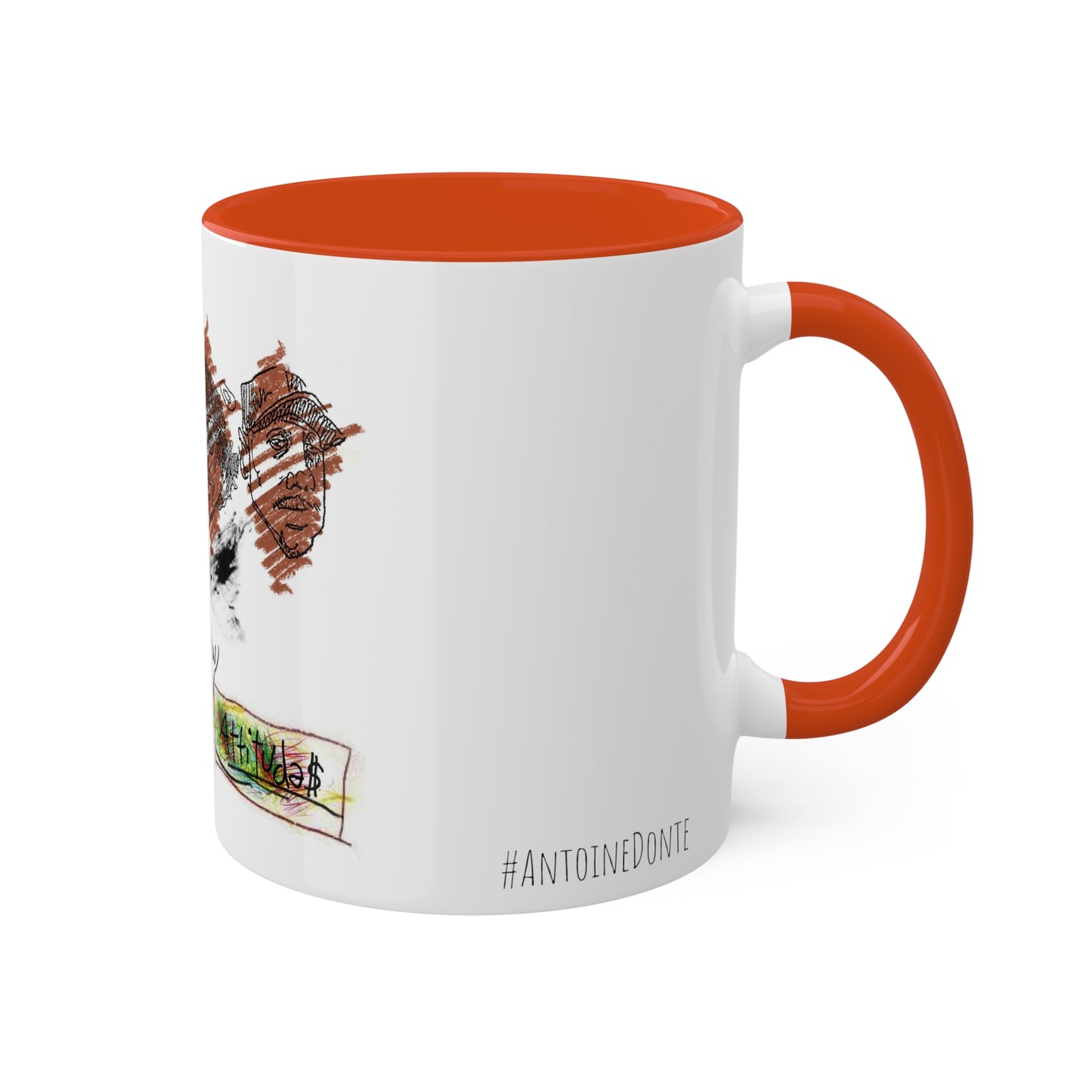 Famous Negro Rappers with an attitude #2 - Colorful Mugs, 11oz