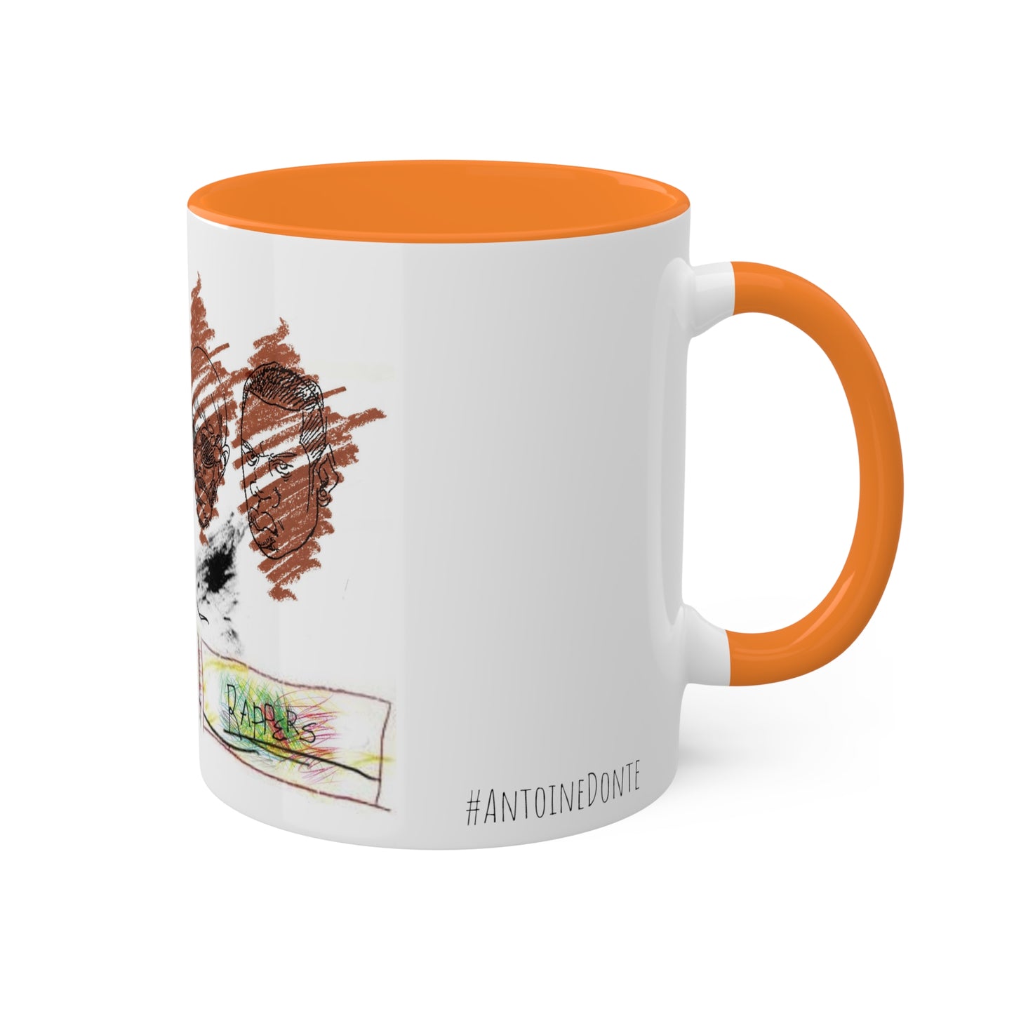 Famous Negro Rappers - Colorful Mugs, 11oz