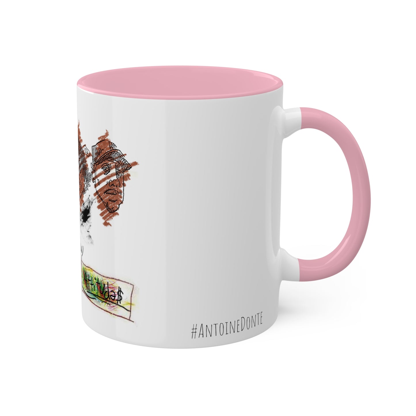 Famous Negro Rappers with an attitude #2 - Colorful Mugs, 11oz