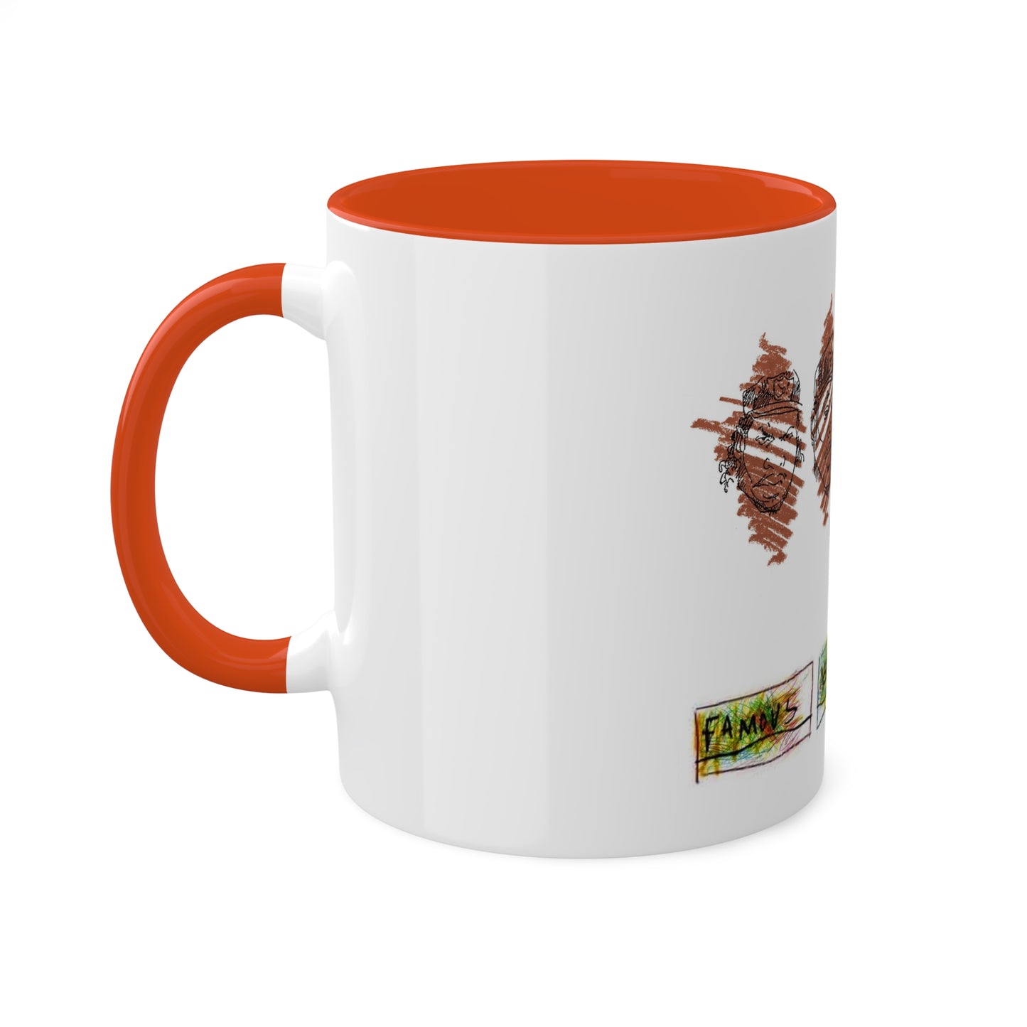 Famous Negro Rappers with an attitude #2 - Colorful Mugs, 11oz