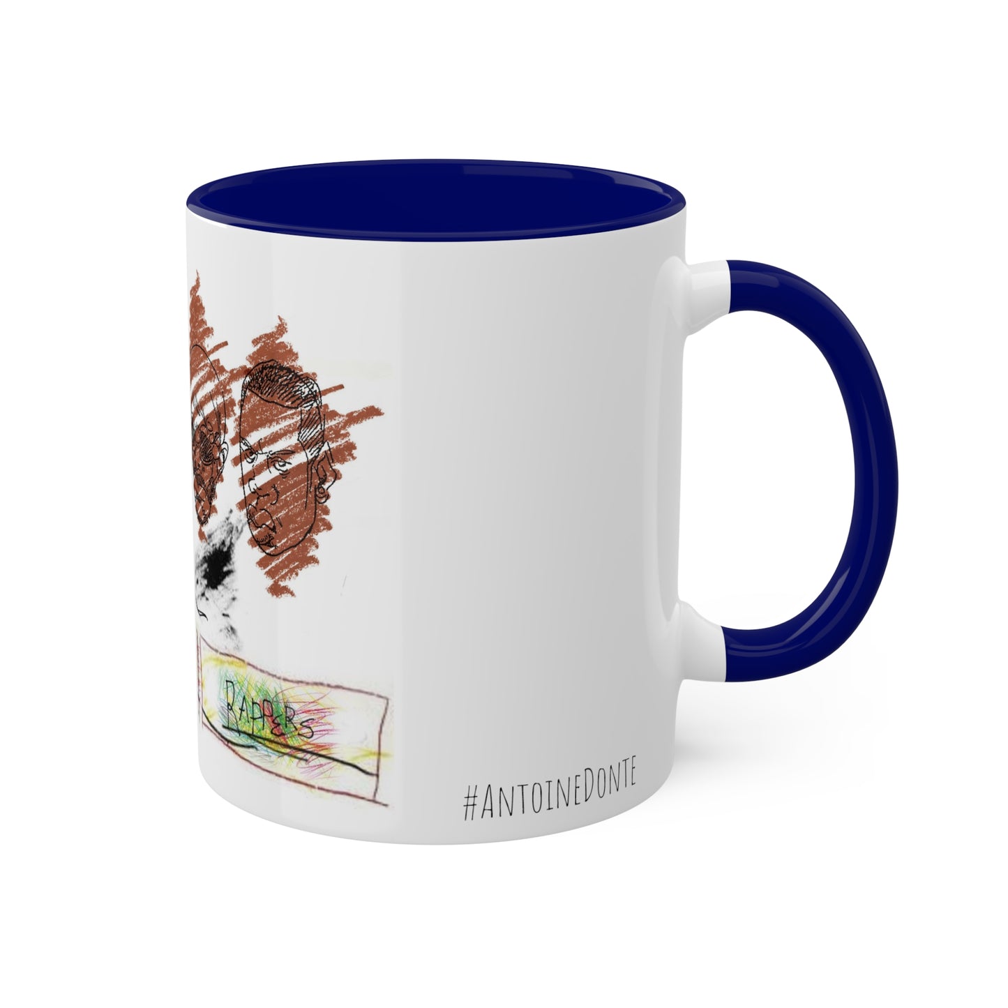 Famous Negro Rappers - Colorful Mugs, 11oz