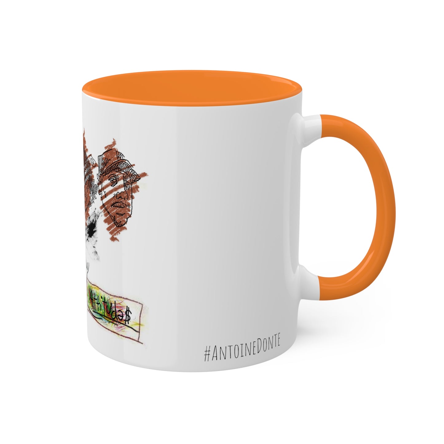 Famous Negro Rappers with an attitude #2 - Colorful Mugs, 11oz