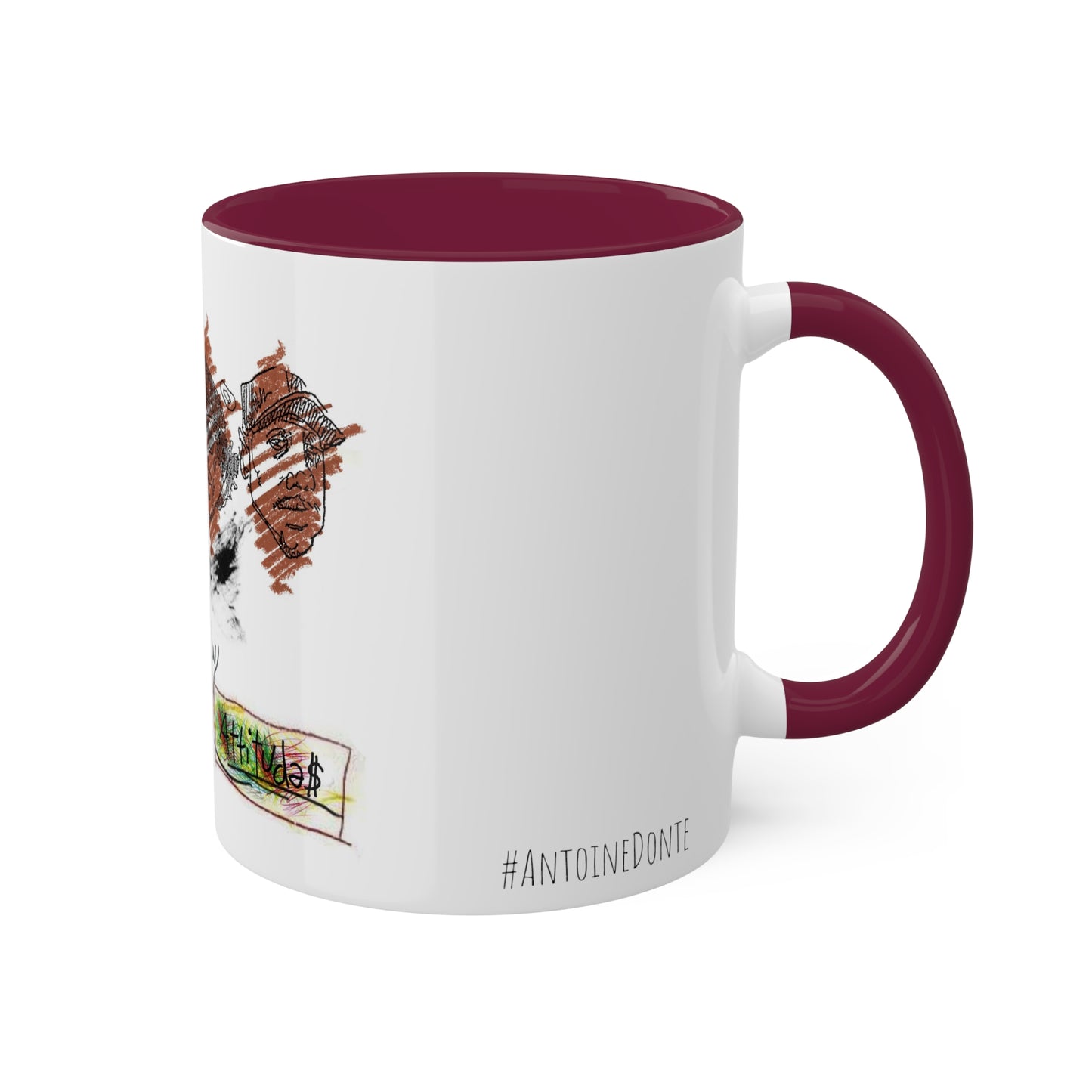 Famous Negro Rappers with an attitude #2 - Colorful Mugs, 11oz