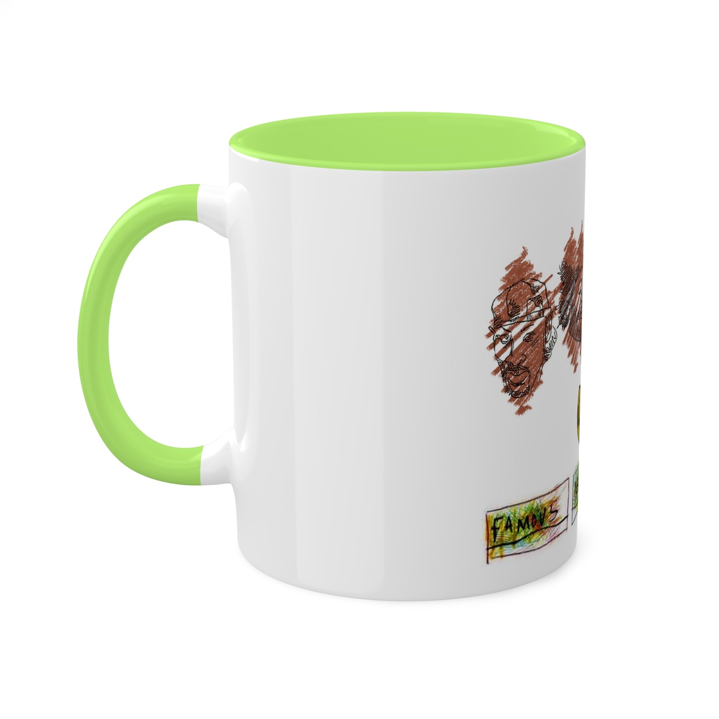 Famous Negro Clan - Colorful Mugs, 11oz