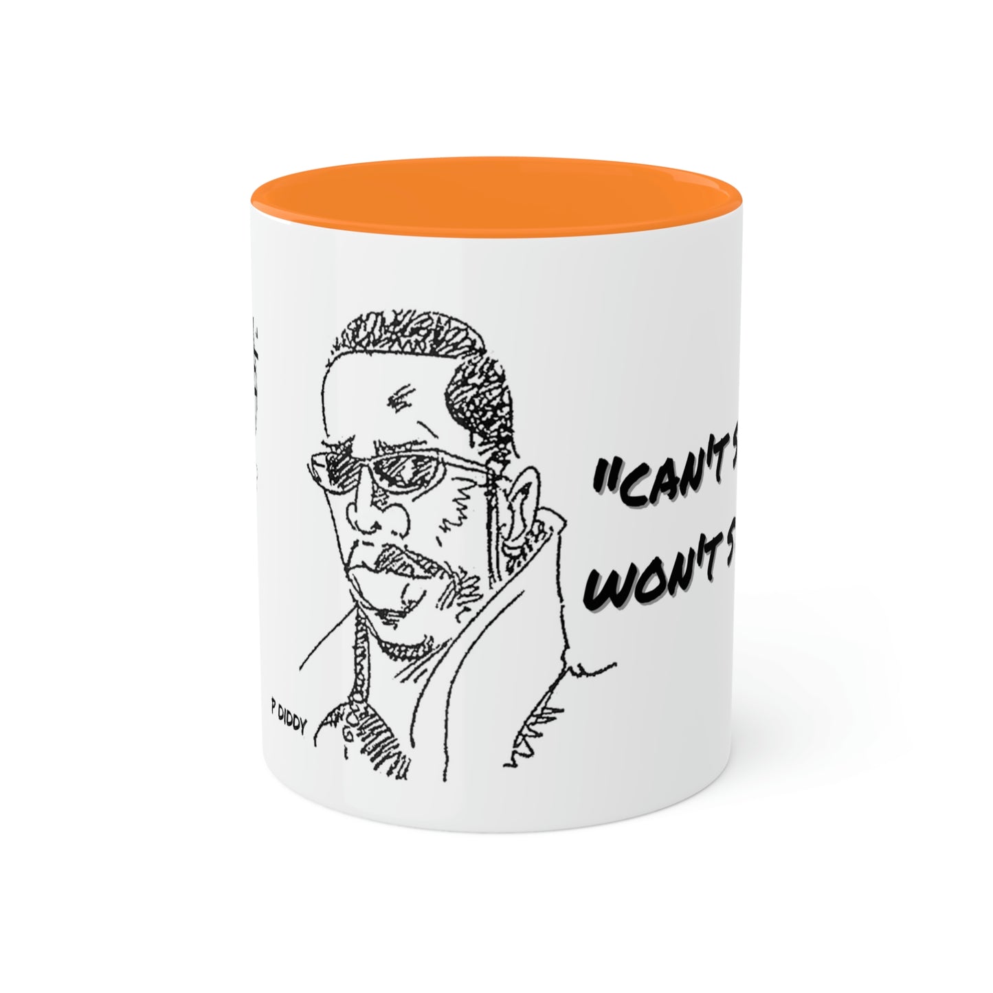 P Diddy #Love #CantStopWontStop - Colorful Mugs, 11oz