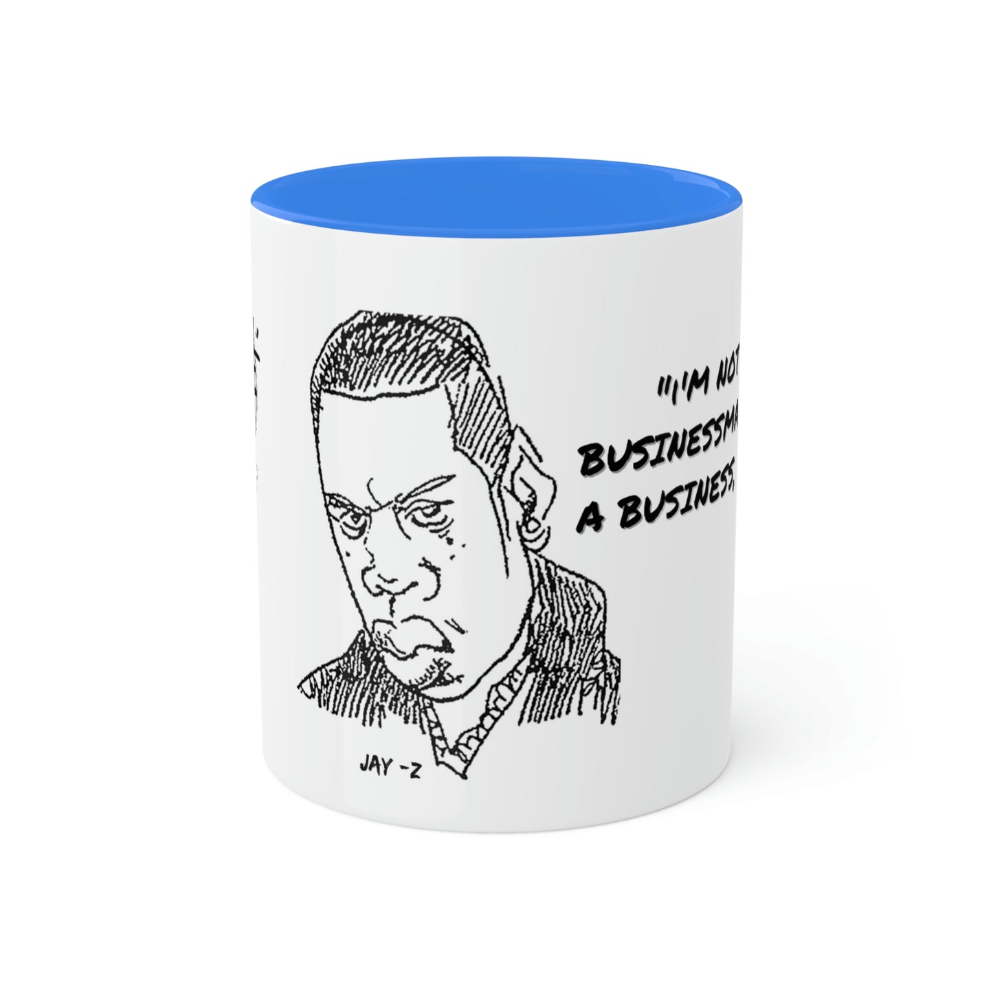 Jay-Z #BusinessMan - Colorful Mugs, 11oz