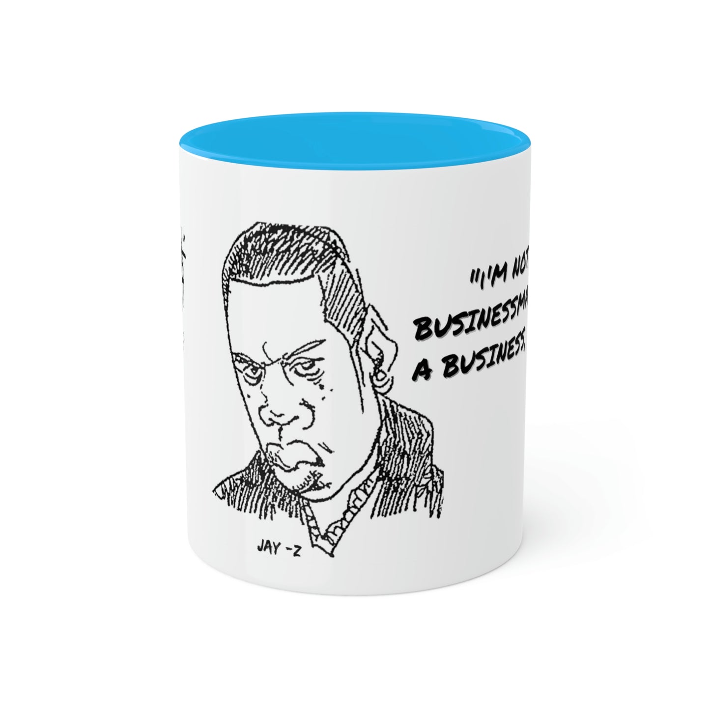 Jay-Z #BusinessMan - Colorful Mugs, 11oz