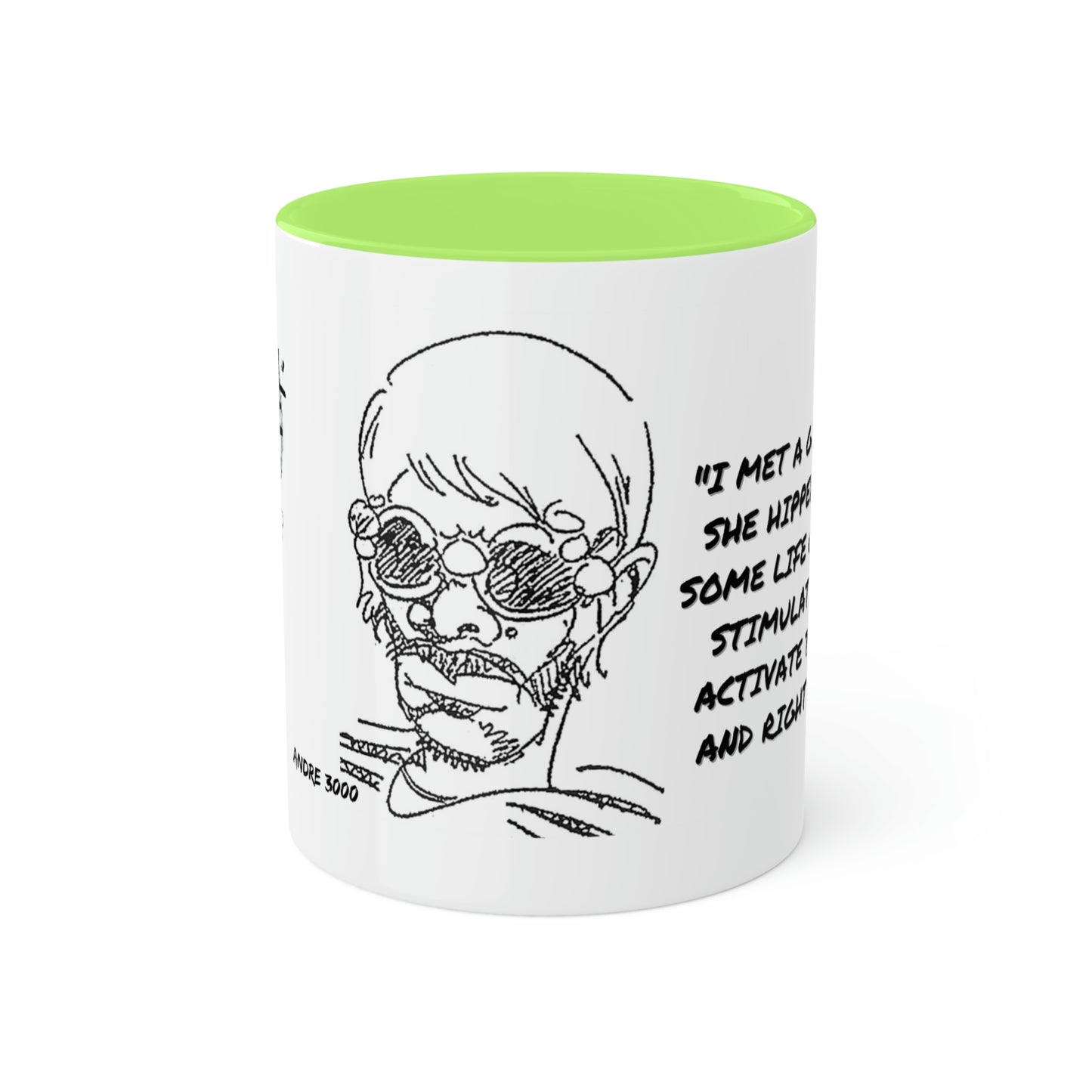 Andre 3000 #Atliens - Colorful Mugs, 11oz