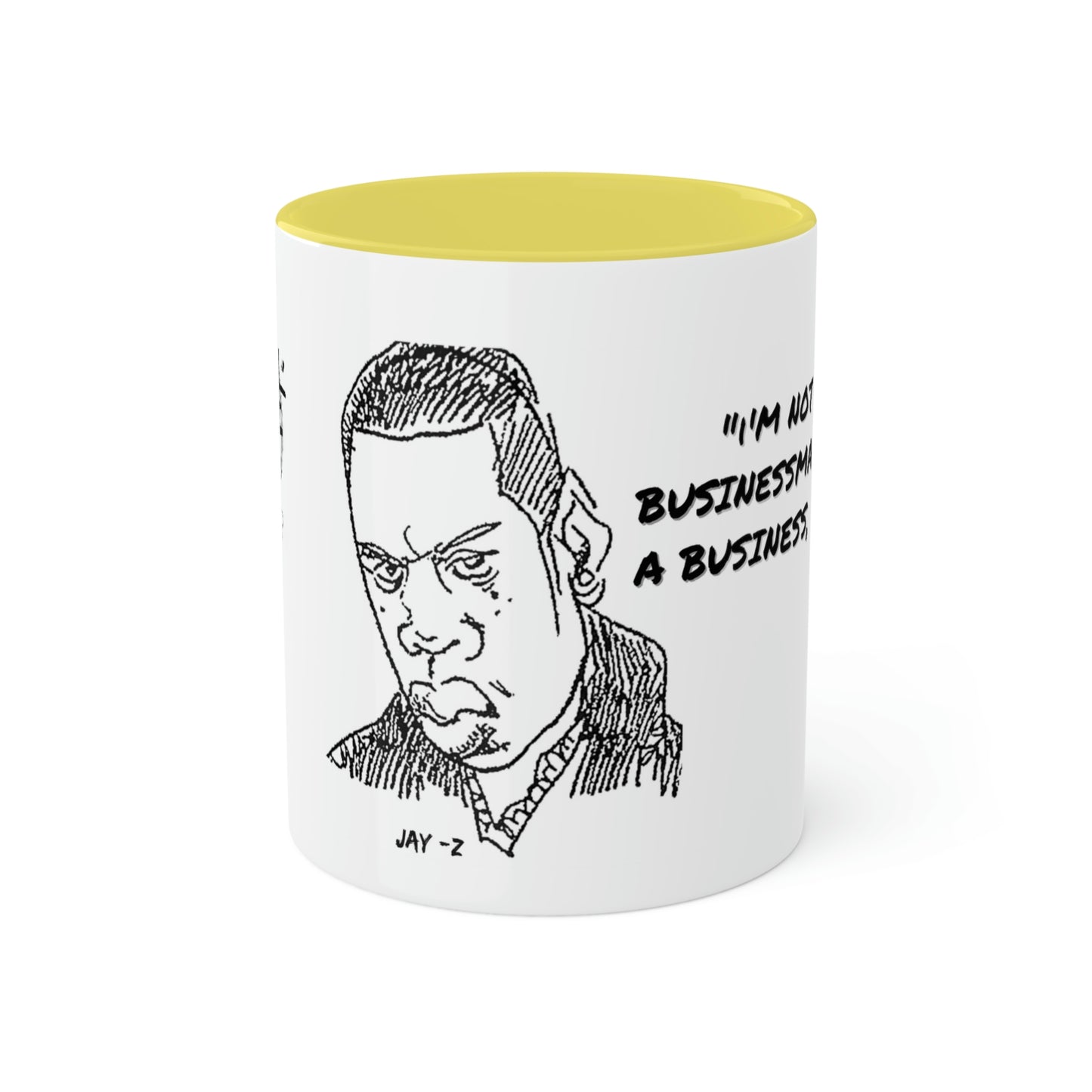 Jay-Z #BusinessMan - Colorful Mugs, 11oz