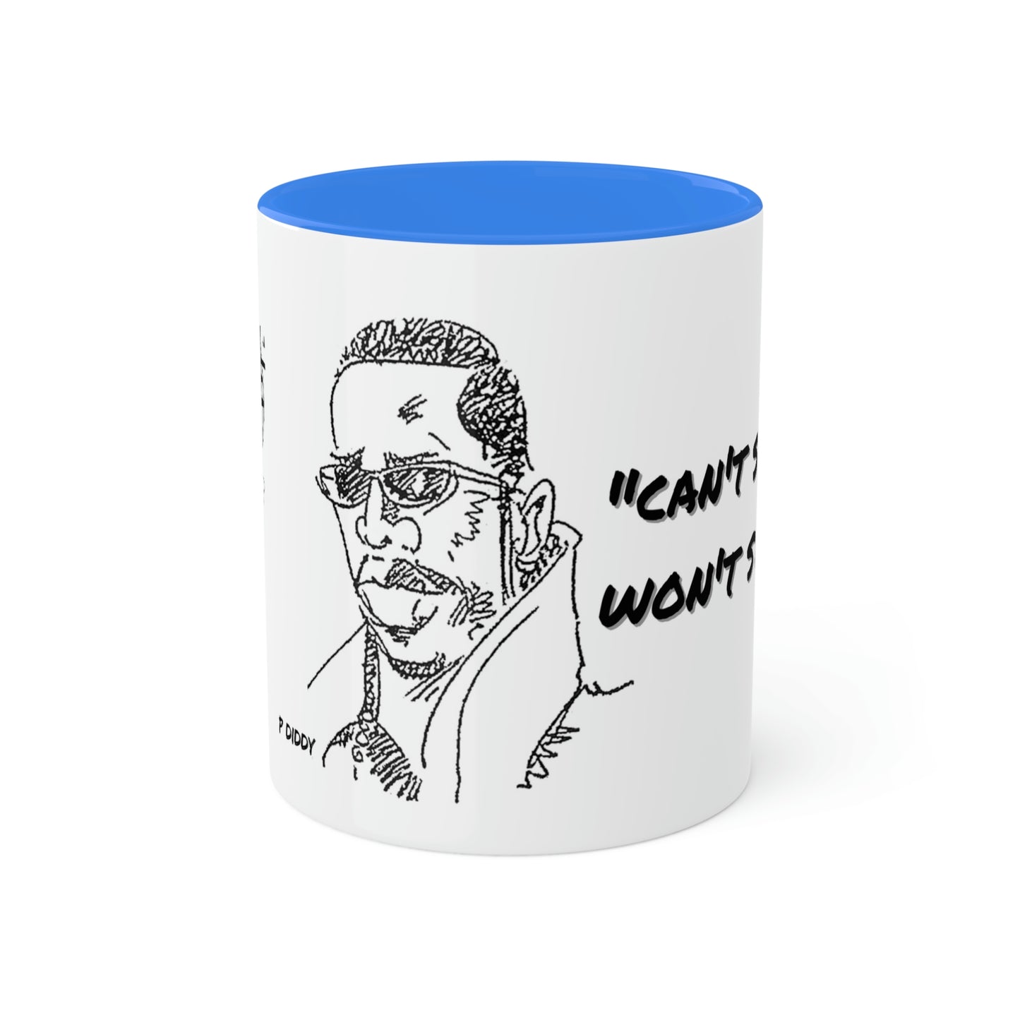 P Diddy #Love #CantStopWontStop - Colorful Mugs, 11oz