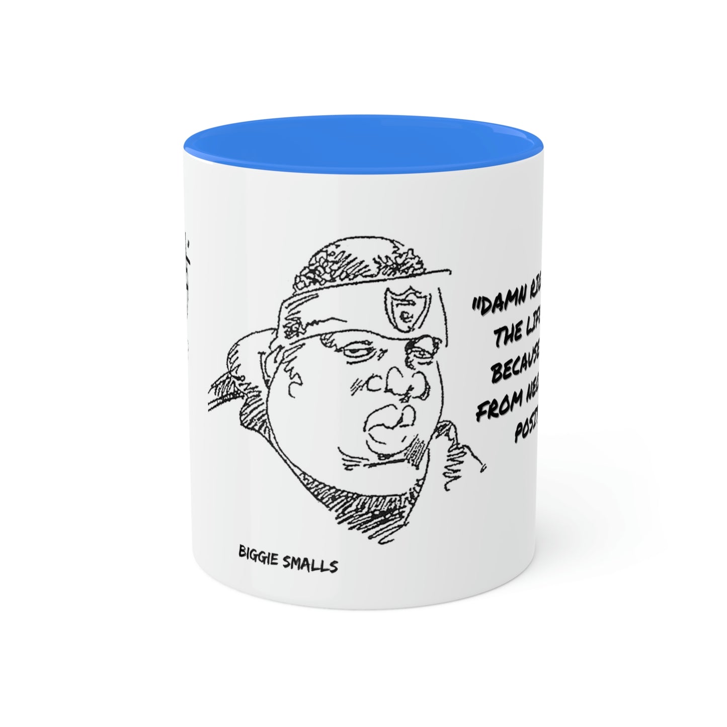 Biggie Smalls #B.I.G. #BiggieSmalls - Colorful Mugs, 11oz