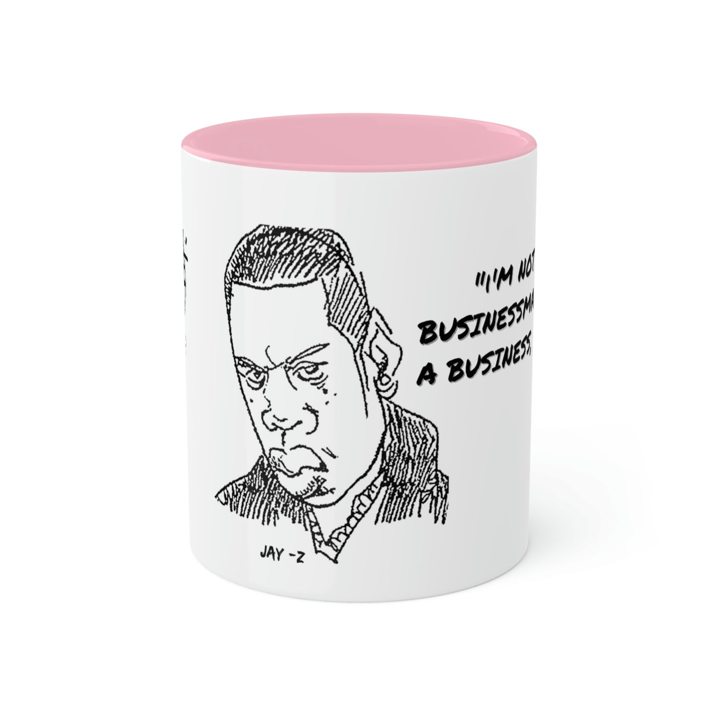 Jay-Z #BusinessMan - Colorful Mugs, 11oz