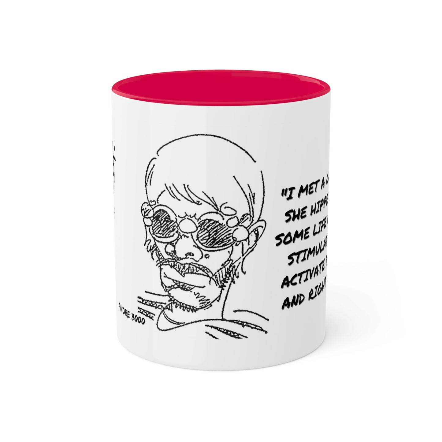 Andre 3000 #Atliens - Colorful Mugs, 11oz