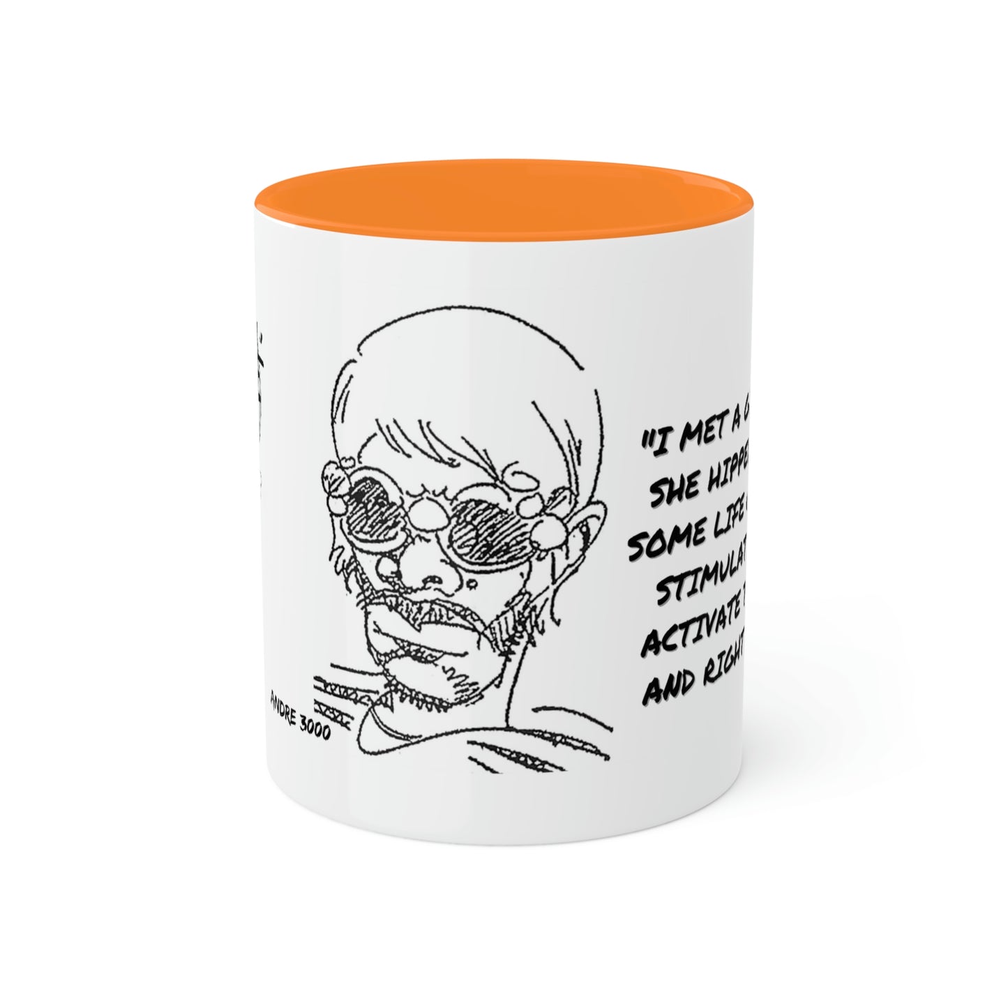 Andre 3000 #Atliens - Colorful Mugs, 11oz