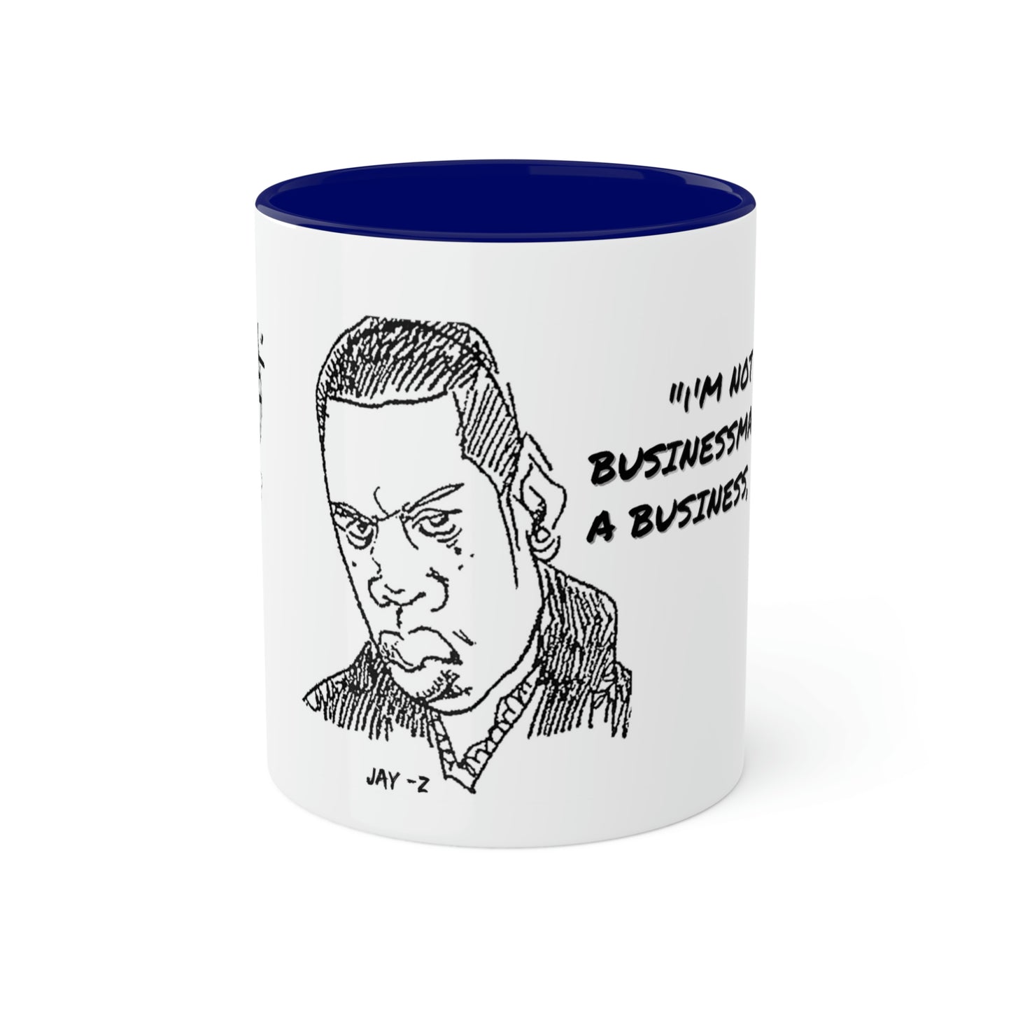 Jay-Z #BusinessMan - Colorful Mugs, 11oz